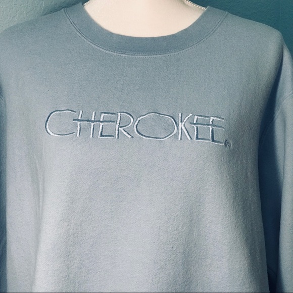 Cherokee Tops - Lowest Price Bundle Me Cherokee sweatshirt lt blue